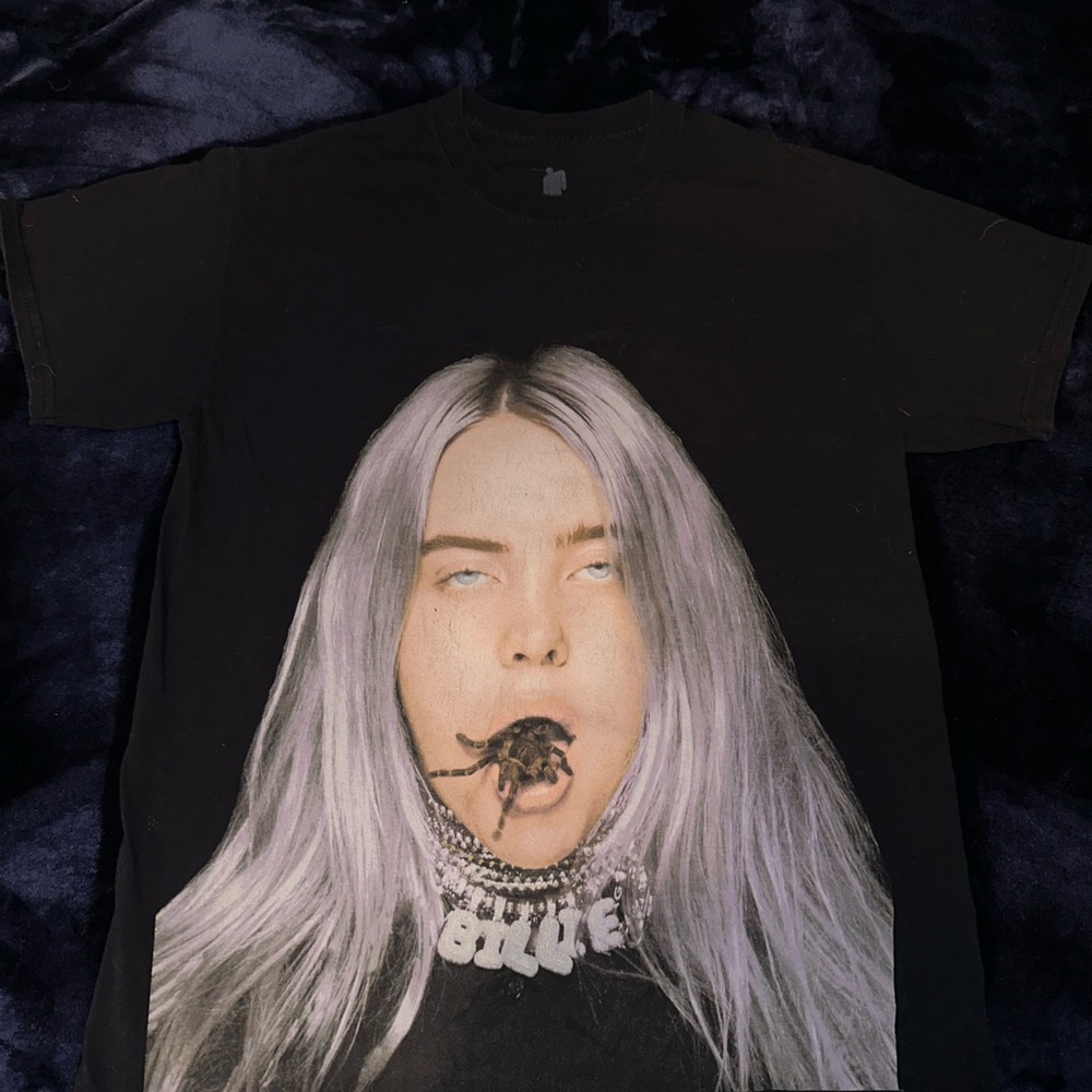 Black Billie Ellish Graphic T-Shirt